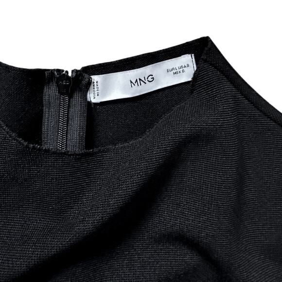 MNG Mango Black Dress | Size 8 - Picture 3 of 7